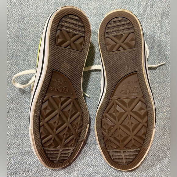 Converse Sneakers Men’s 4 Women’s 5 All Star Canvas Low Top Oxford Yellow - Picture 9 of 9